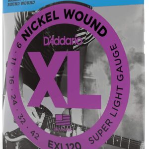 D’Addario Nickel Wound XL Electric Guitar Strings