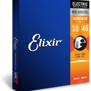 Elixir Nanoweb 10|46 Light Electric Guitar Strings