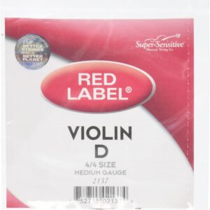 Red Label 4/4 Violin Single D String