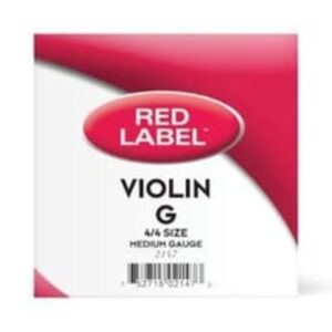 Red Label 4/4 Violin Single G String