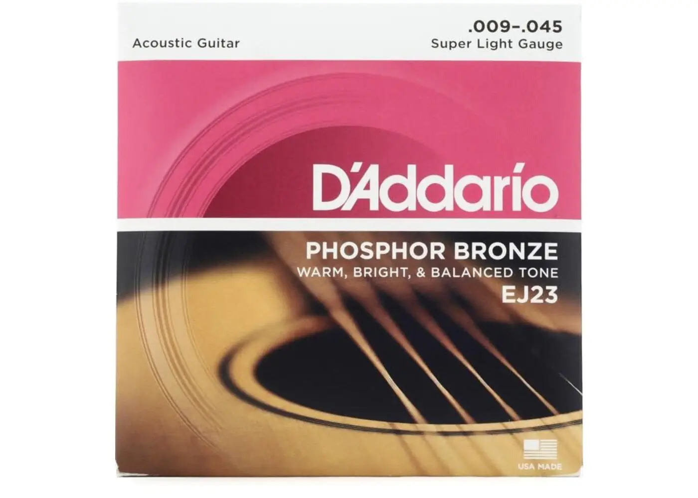 D'Addario EJ23 Phosphor Bronze Guitar Strings