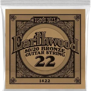 Ernie Ball P01422 .022 Earthwood 80/20 Bronze Acoustic Guitar String