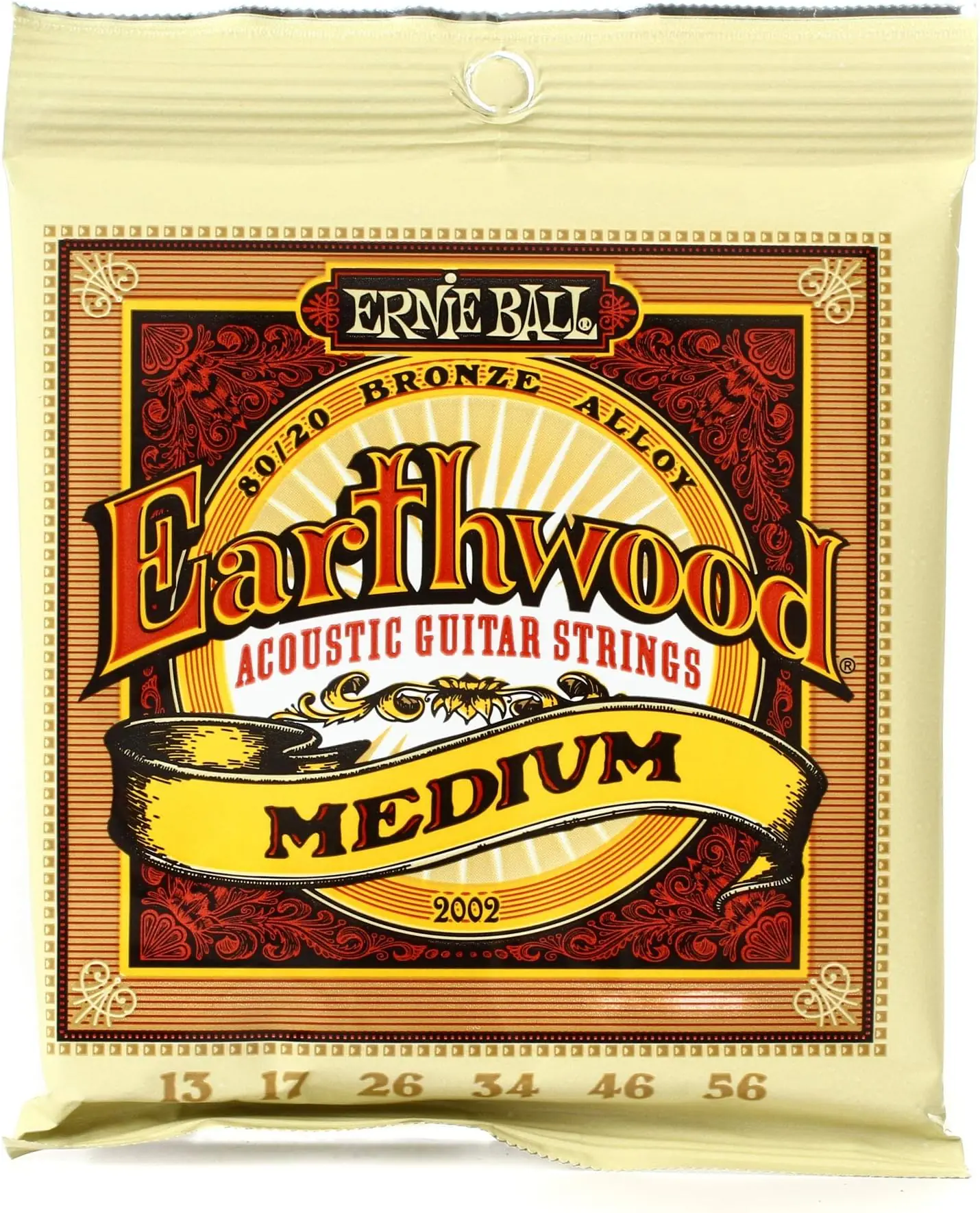 Ernie Ball Earthwood 80/20 Medium Guitar String Set