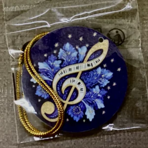Treble Clef Ornament
