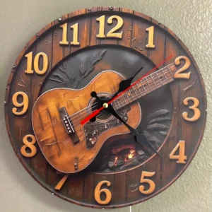 Acoustic Guitar Clock