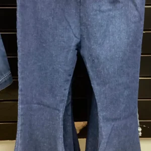 Girl's Distressed Bell Bottom Jeans