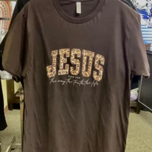 Leopard Jesus Tee