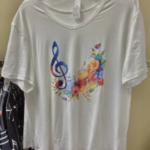 Women’s Spring Treble Clef Tee