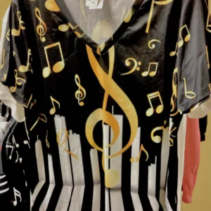 Golden Treble Piano Tee
