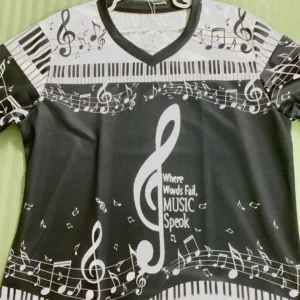 Kid's Piano V-neck Jersey