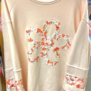 Women's Creamsicle French Terry Top